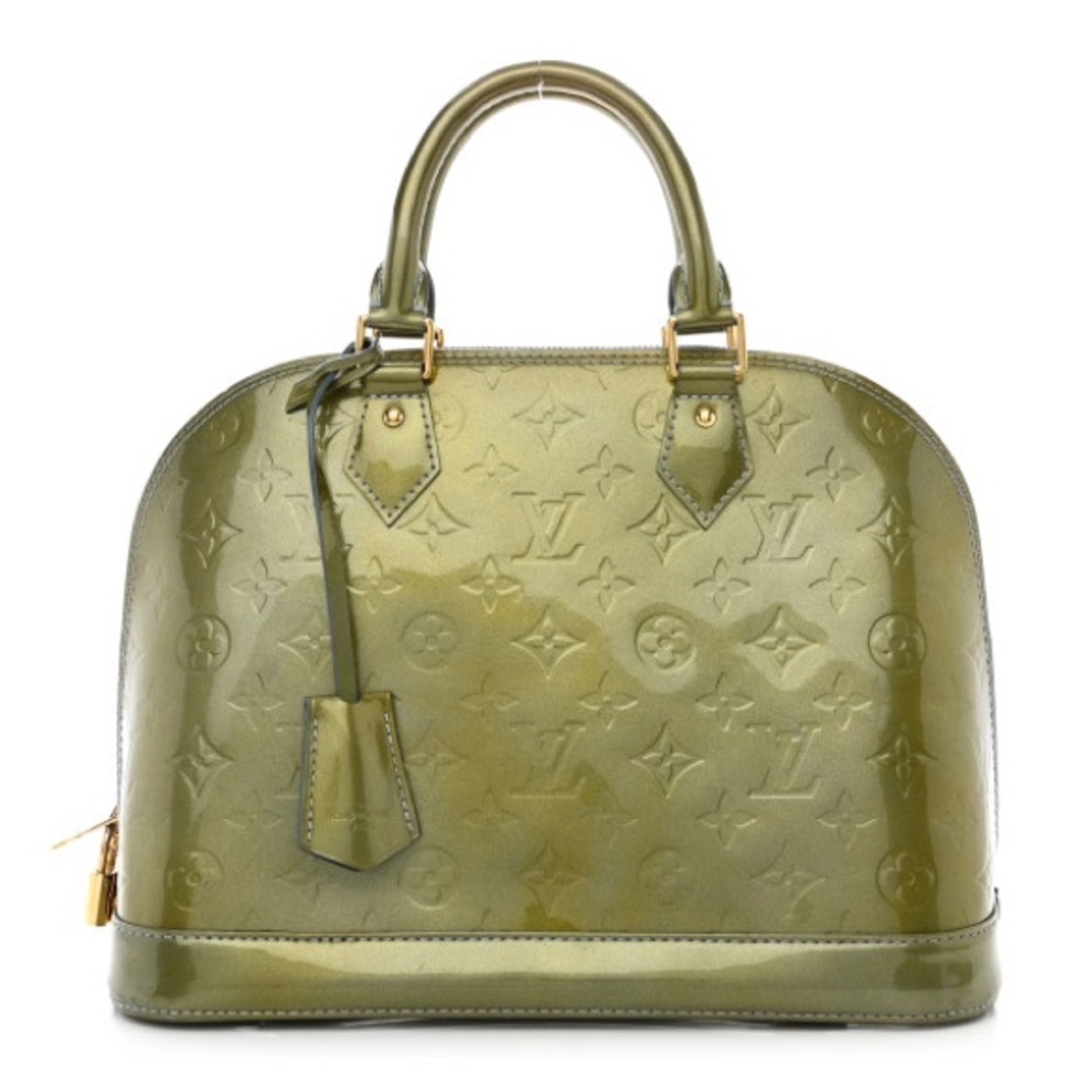 LOUIS VUITTON 
Vernis Alma PM Givre